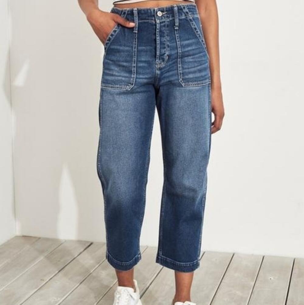 Hollister Boyfriend Ankle Jeans || sz 7 Like New